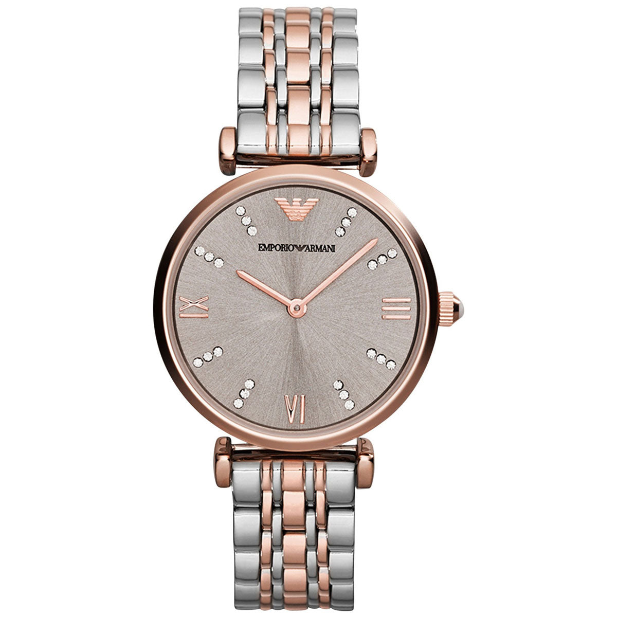 Emporio Armani Classic Grey Dial Ladies Watch AR1840