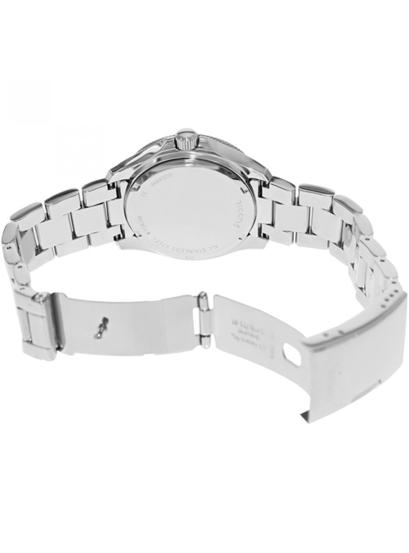 Fossil Cecile Chronograph Silver Dial Ladies Watch AM4509