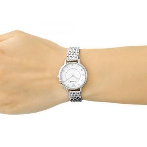 Emporio Armani Mother of Pearl Dial Silver Tone Ladies Watch AR2511