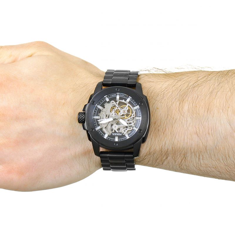 Fossil Modern Machine Automatic Skeleton Dial Men's Watch ME3080