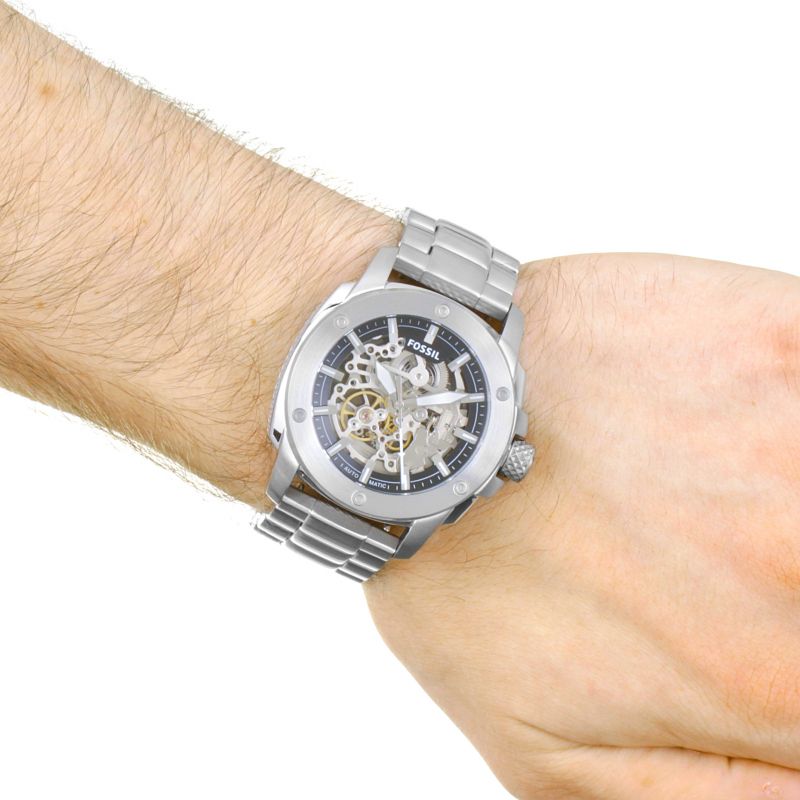 Fossil Modern Machine Automatic Skeleton Dial Men's Watch ME3081