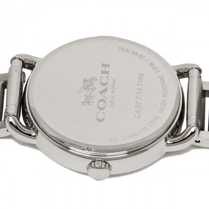 Coach Delancey Silver Dial Stainless Steel Ladies Watch 14502495