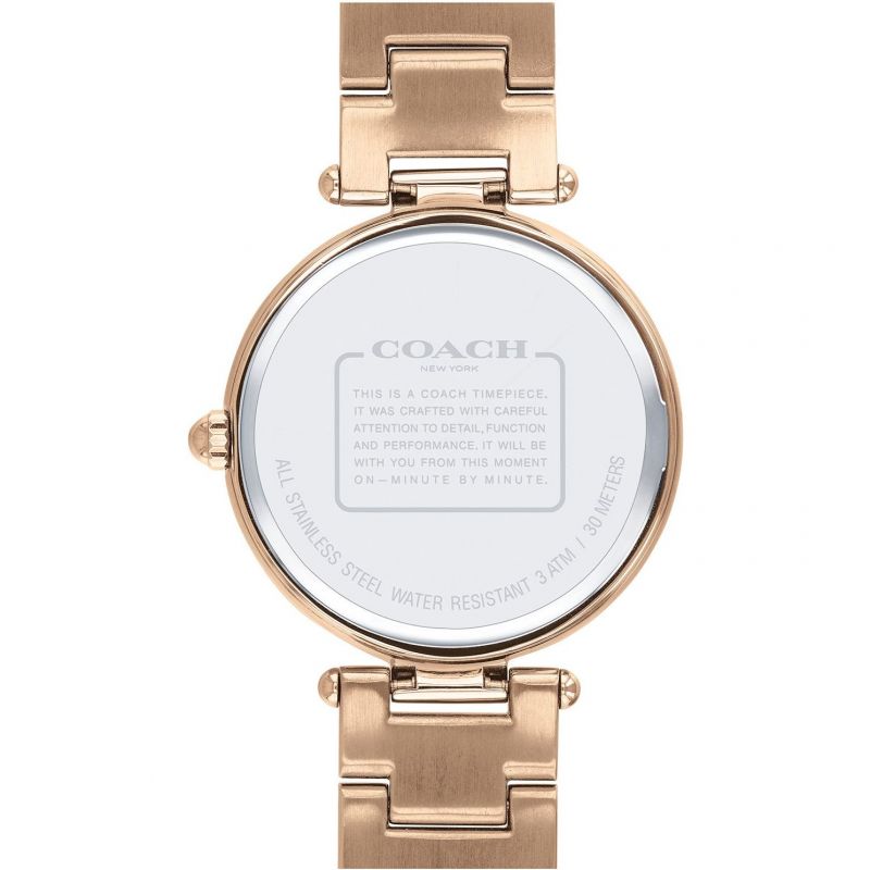 Coach Quartz Rose Gold Blue Dial Women's Watch 14503226 - Dawson Watches #3