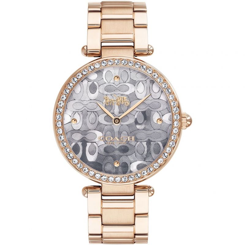 Coach Quartz Rose Gold Blue Dial Women's Watch 14503226 - Dawson Watches