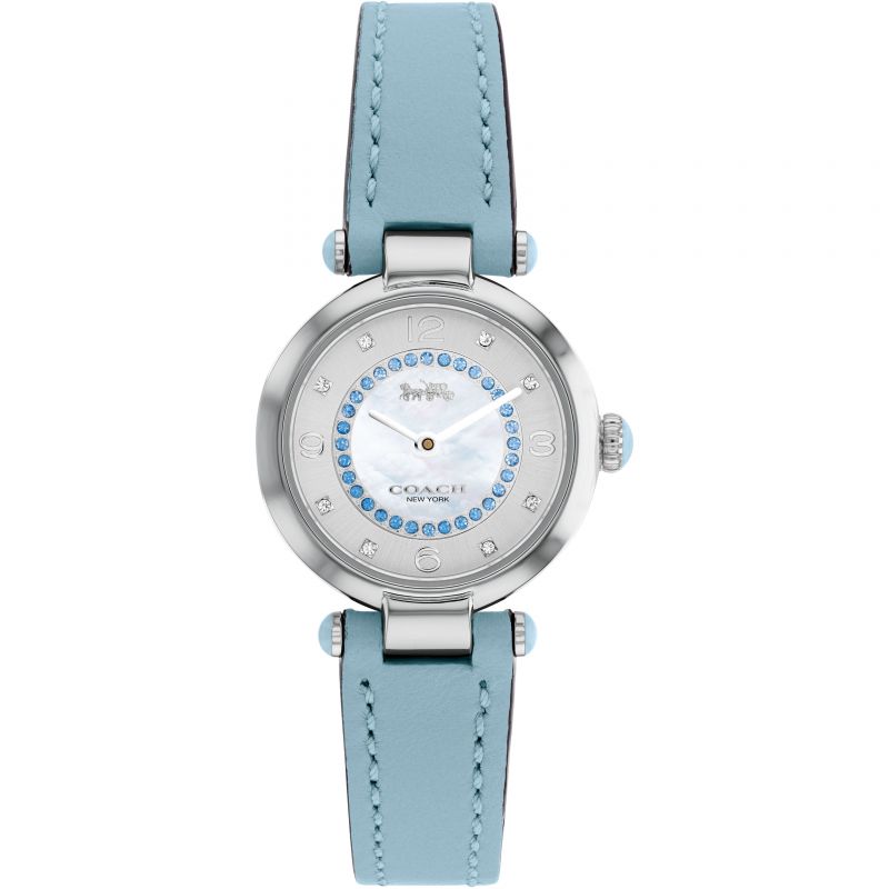 Coach Cary Blue Leather Strap Women's Watch 14503895 - Dawson Watches
