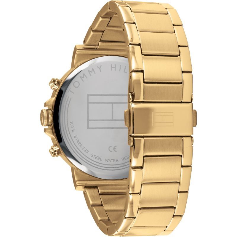 Tommy Hilfiger Multi-function Gold Steel Men's Watch 1710384