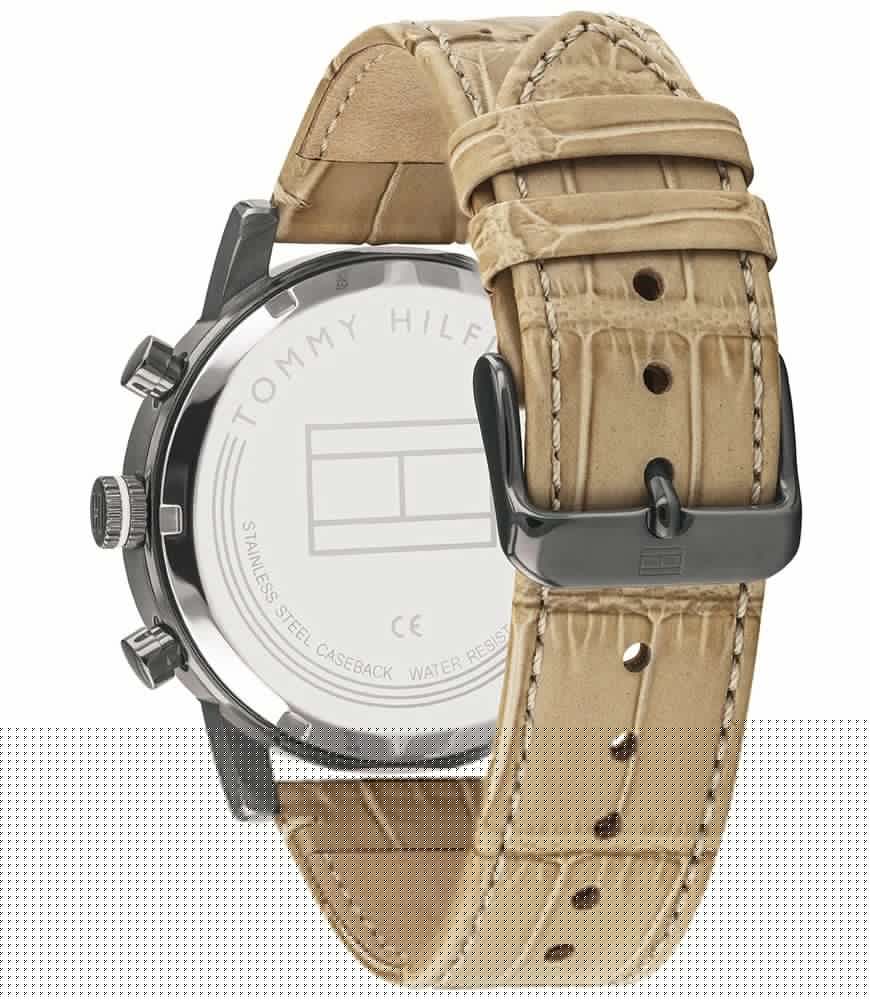 Tommy Hilfiger Multi-function Leather Men's Watch 1710399
