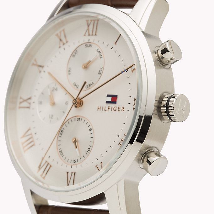 Tommy Hilfiger Chronograph Silver Dial Men's Watch 1791400