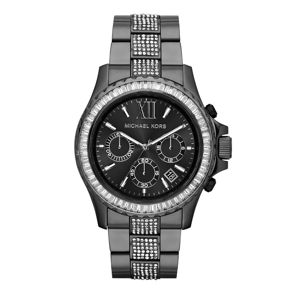 Michael Kors Everest All Black Women's Watch MK5829 - Kiwi Watches