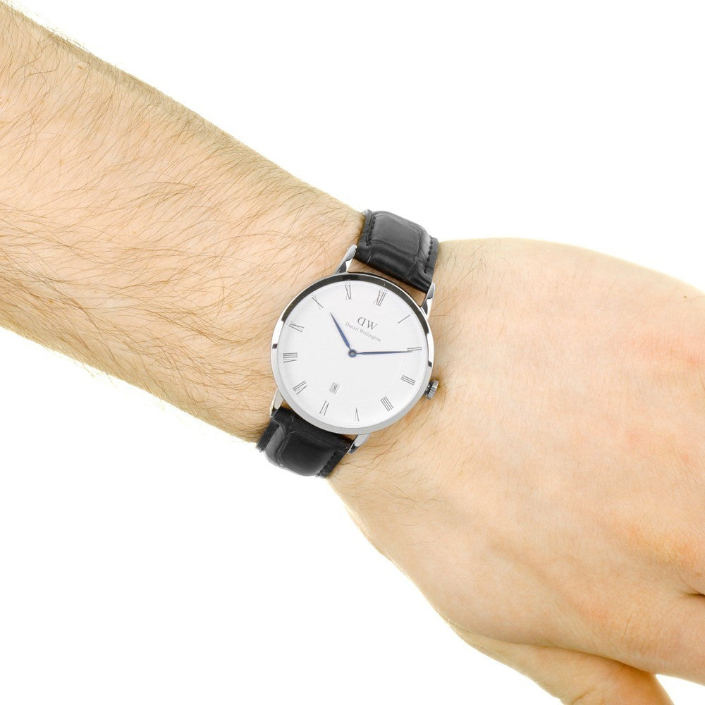 Daniel Wellington Dapper Reading 38mm Men's Silver Watch DW00100108