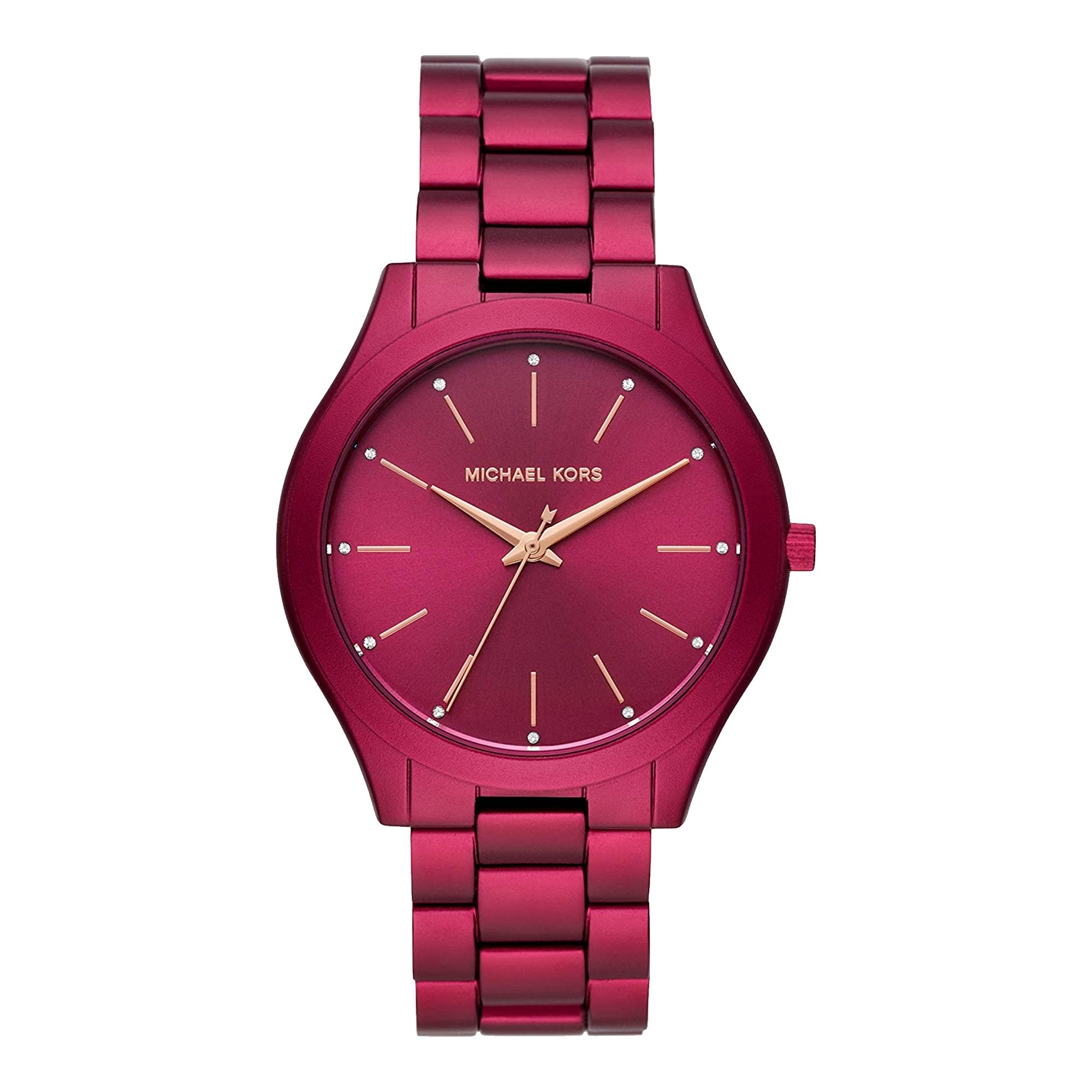 Michael Kors Slim Runway Pink Women's Watch MK4505 - Kiwi Watches