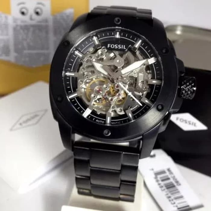 Fossil Modern Machine Automatic Skeleton Dial Men's Watch ME3080