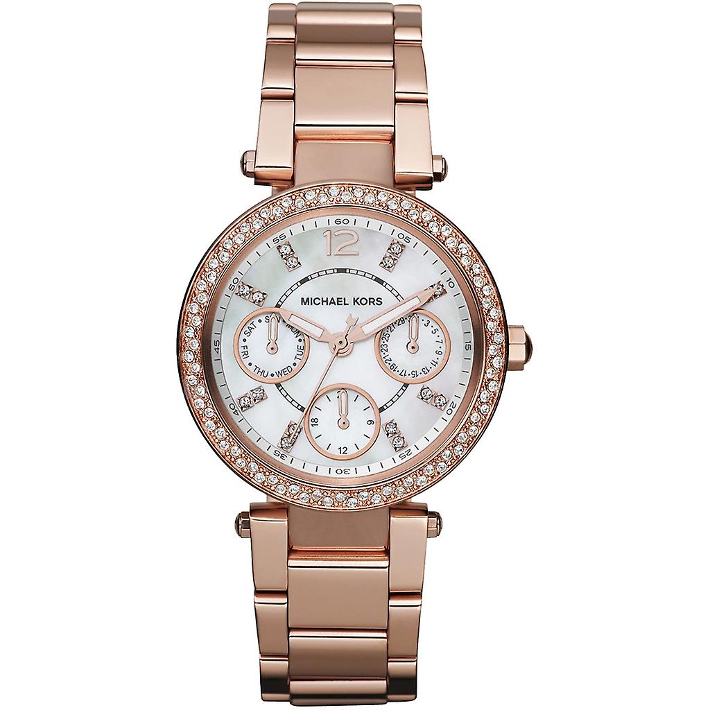 Michael Kors Parker Rose Gold Ladies Watch MK5616