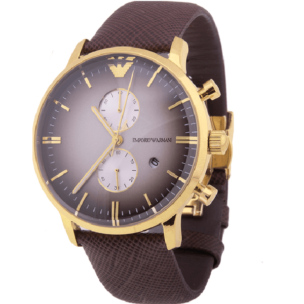 Emporio Armani Chronograph Grey Dial Men's Watch AR1755