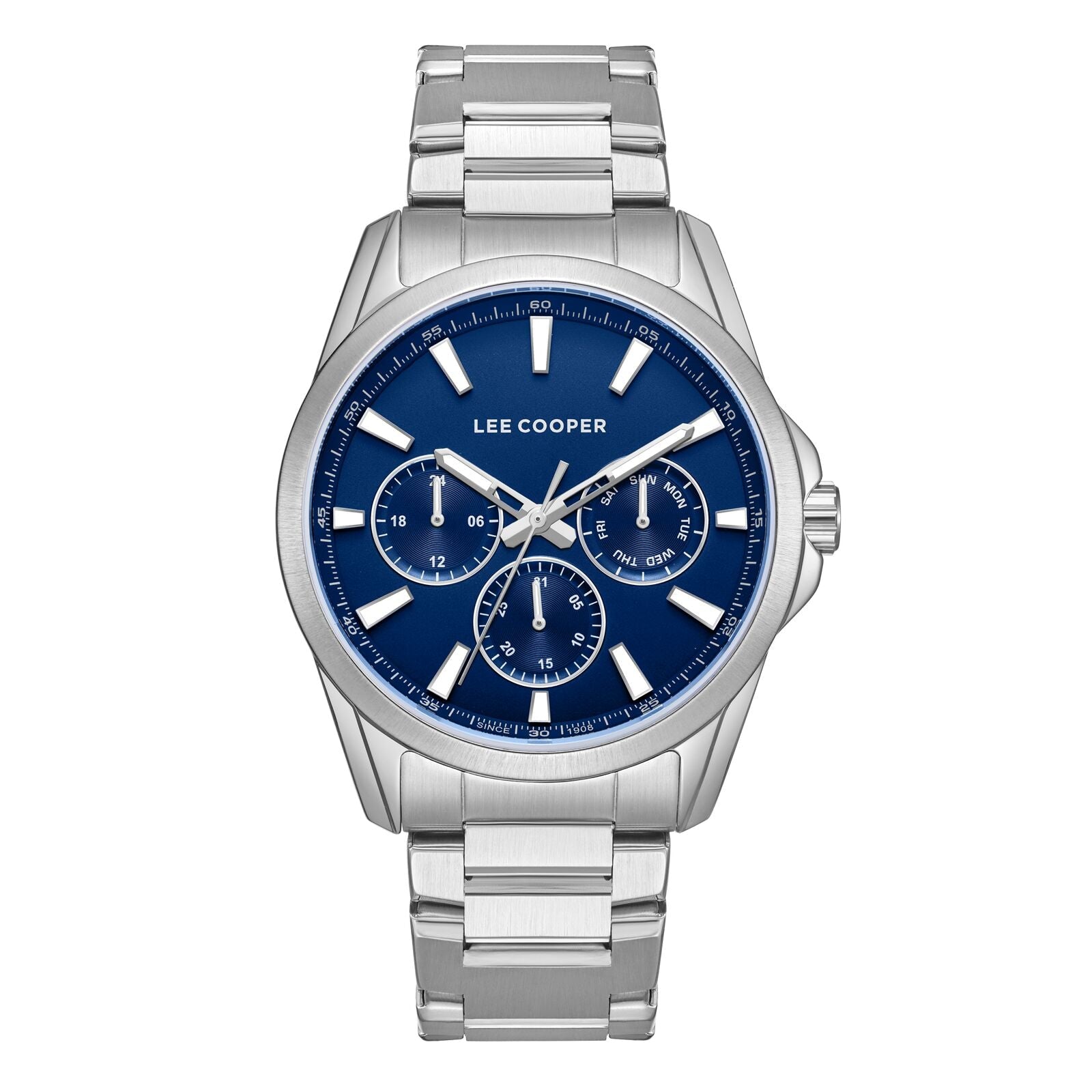 Lee Cooper Silver Men's Watch - LC08105.390 LC08105.390 - Image 1