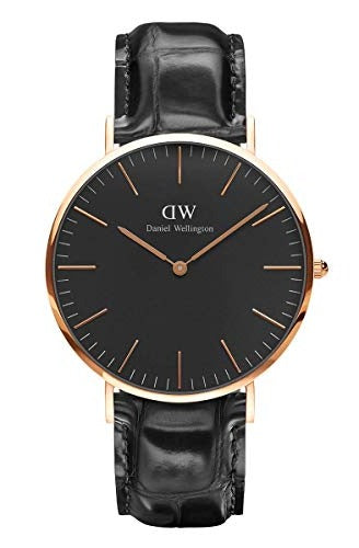 Daniel Wellington Reading 40mm Men's Gold Watch DW00100129