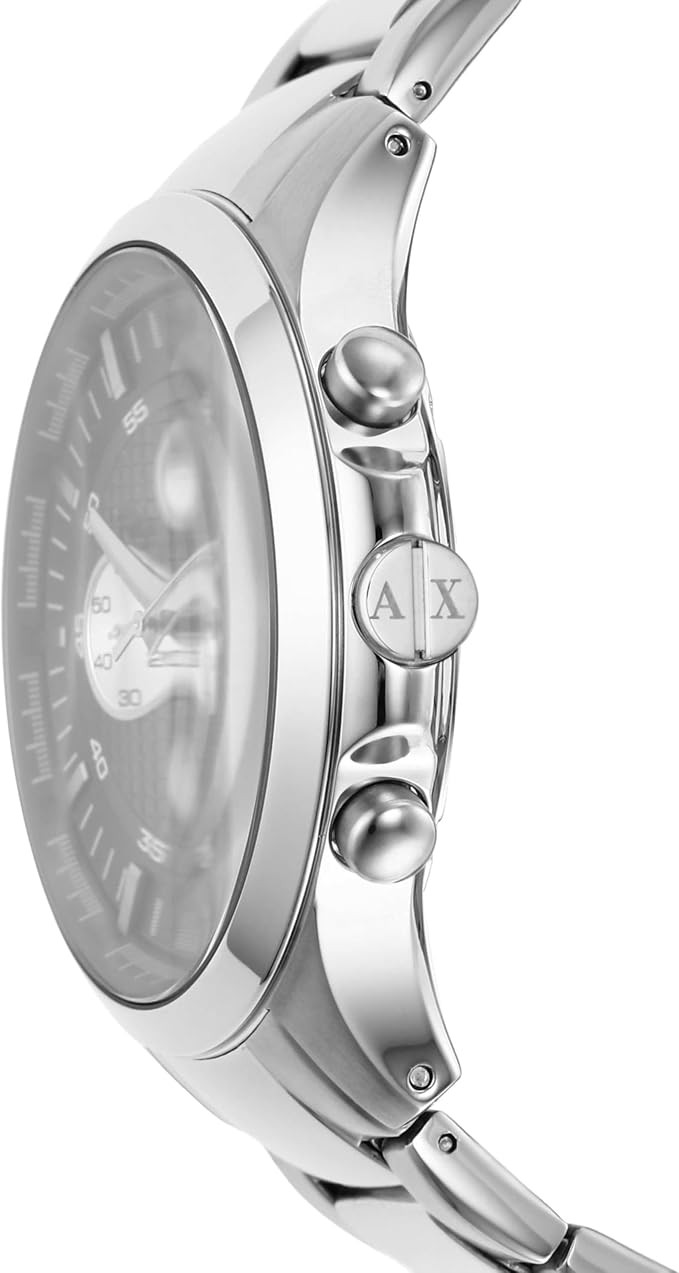 Armani Exchange Hampton Chronograph Black Dial Watch - AX2152