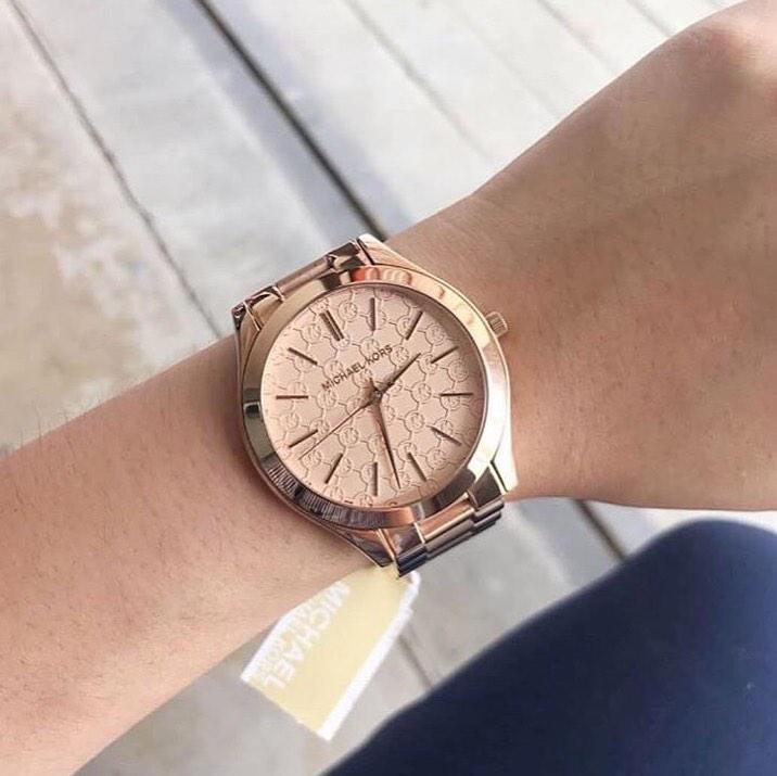 Michael Kors Runway Rose Gold Stainless Steel Ladies Watch MK3336 Water resistance: 50 meters Movement: Quartz
