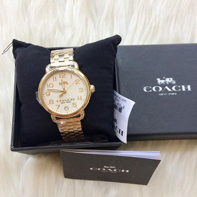 Coach Delancey Classic All Gold Women's Watch 14502261