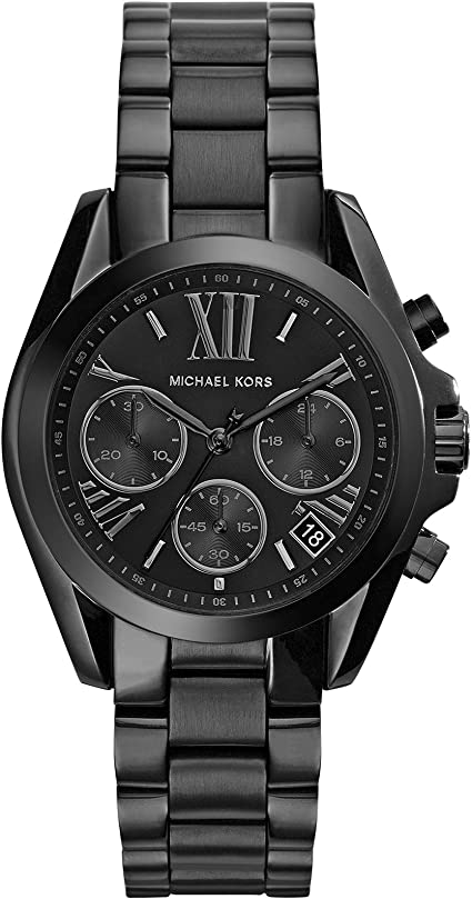 Michael Kors Mini Bradshaw All Black Women's Watch MK6058 - Kiwi Watches