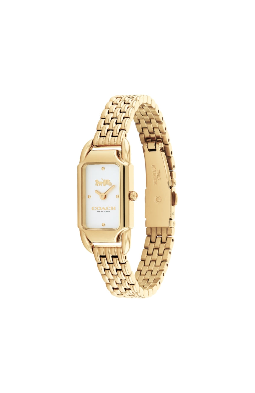 Coach Cadie Gold Stainless Steel Women's Watch 14504036 - Dawson Watches #2