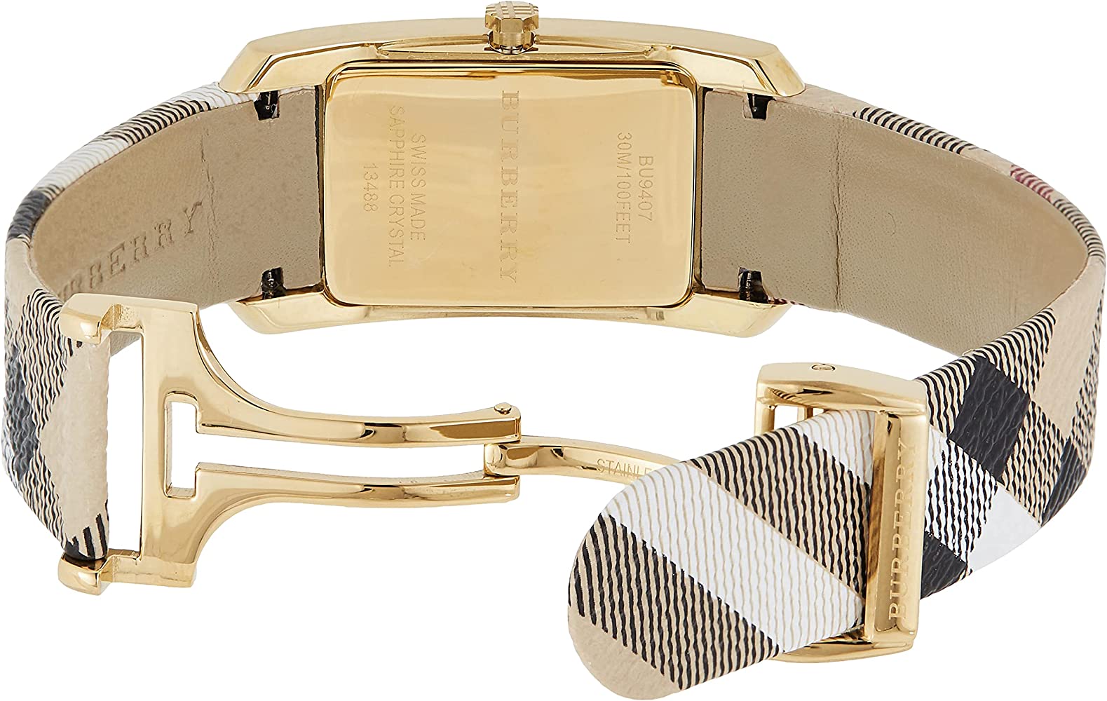 Burberry Women's Pioneer Gold Dial Stainless Steel Case Quartz Women's Watch BU9407 - Kiwi Watches #3