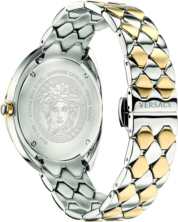 Versace Shadov Gold-Tone Sunray Women's Watch VEBM00518 - Dawson Watches #3