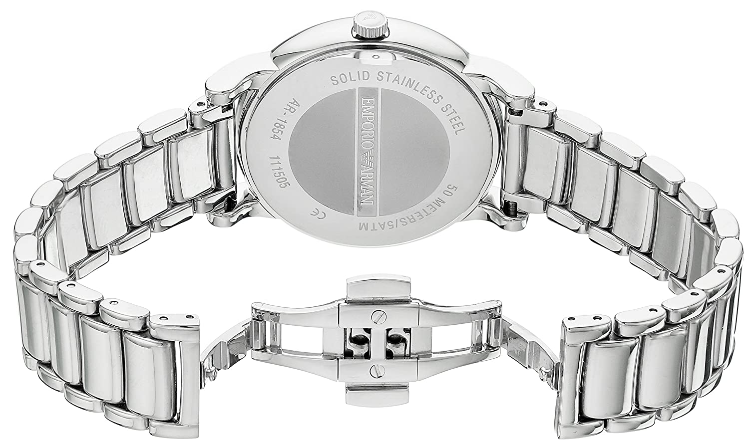 Emporio Armani Classic Chronograph Black Dial Men's Watch AR1894