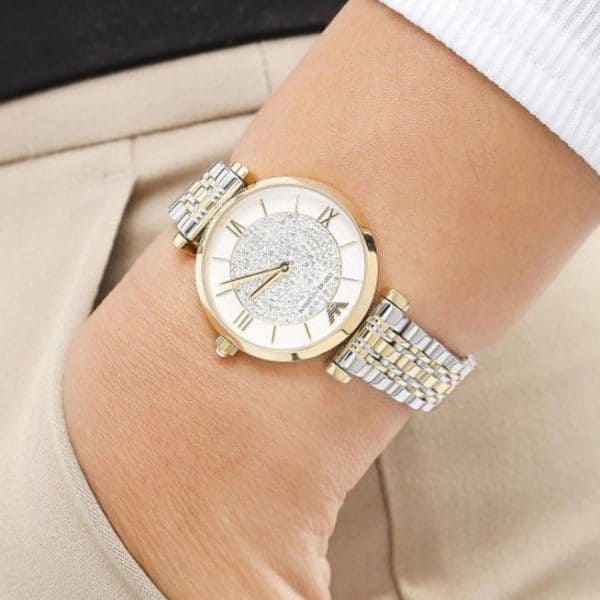 Armani Casual Women's Watch - For Women Analog Stainless Steel - AR2076