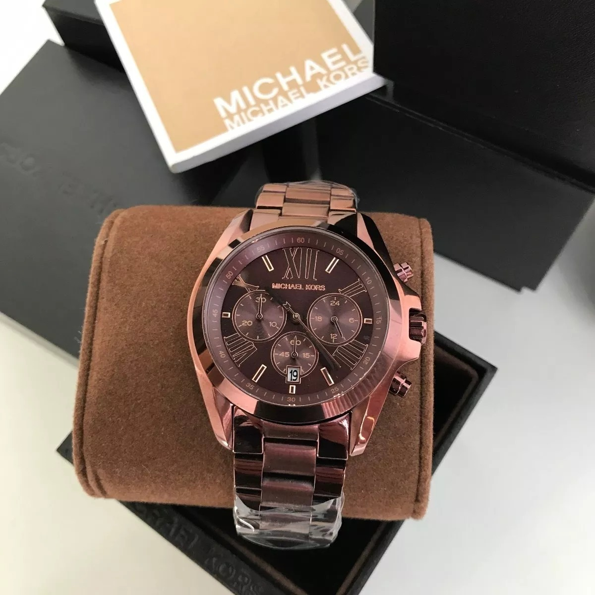 Michael Kors Bradshaw Chronograph Espresso Dial Unisex Watch MK5628 Water resistance: 100 meters / 330 feet Movement: Quartz