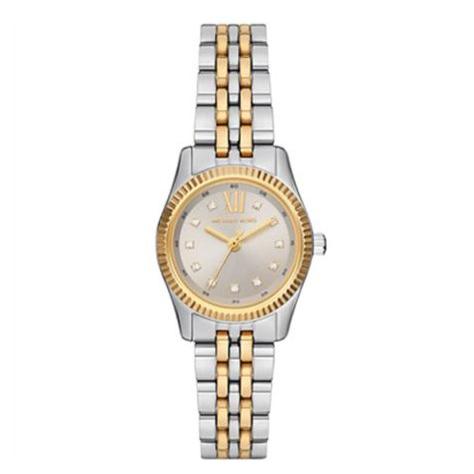 Michael Kors Lexington Three-Hand Silver Dial Two Tone Steel Strap Watch for Women - MK4815 mk4815 - Image 1