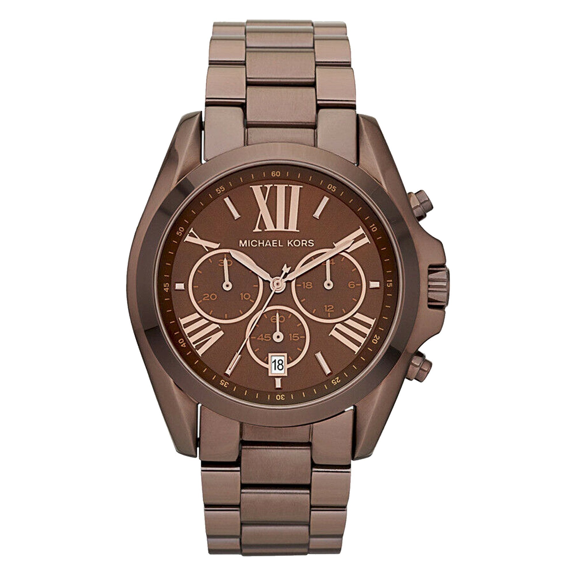Michael Kors Bradshaw Chronograph Espresso Dial Watch MK5628