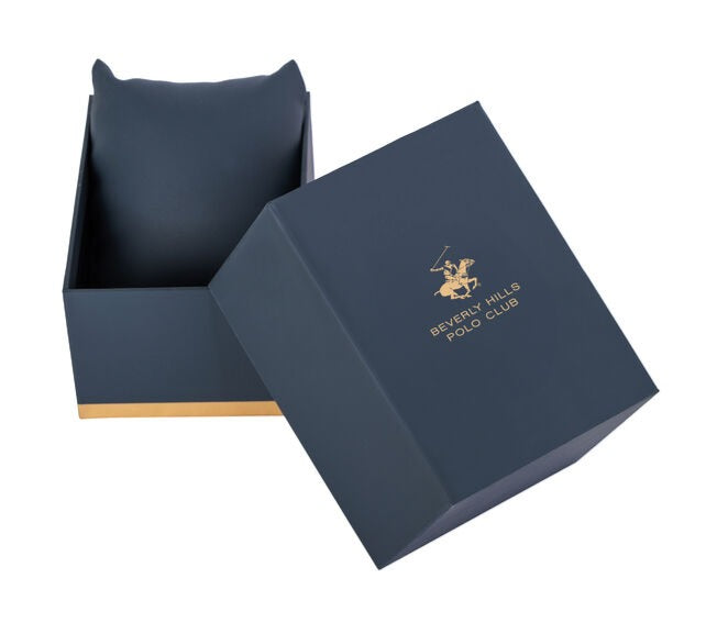 Beverly Hills Polo Club Silver Stainless Steel Men's Watch - BP3018X.350