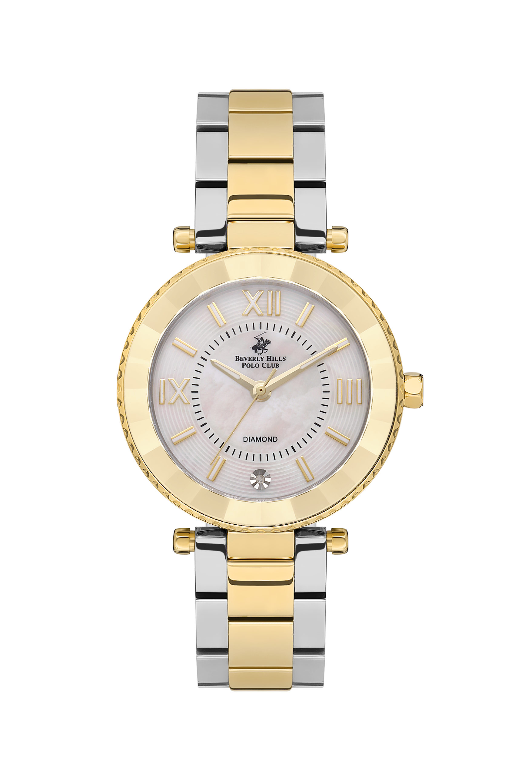 BEVERLY HILLS POLO CLUB Women’s Stainless Diamond Watch – BP3566C.220