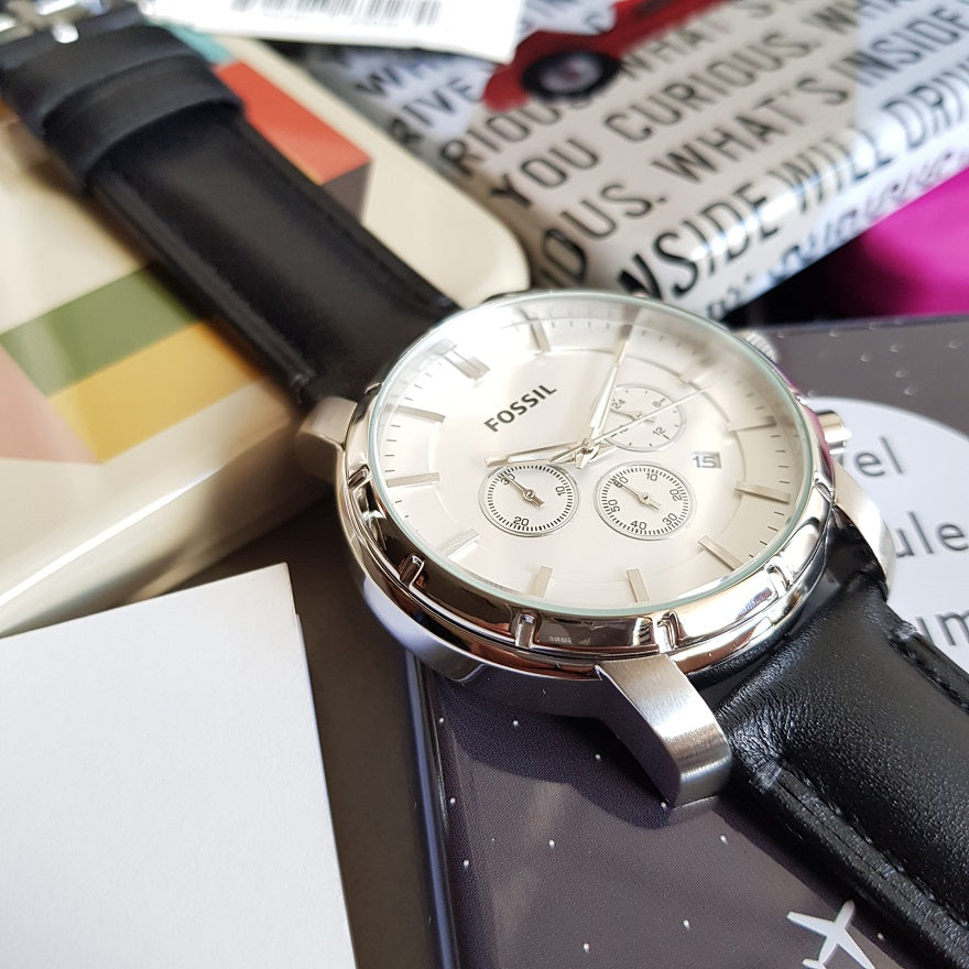 Fossil Lance Leather Men's Watch BQ1526