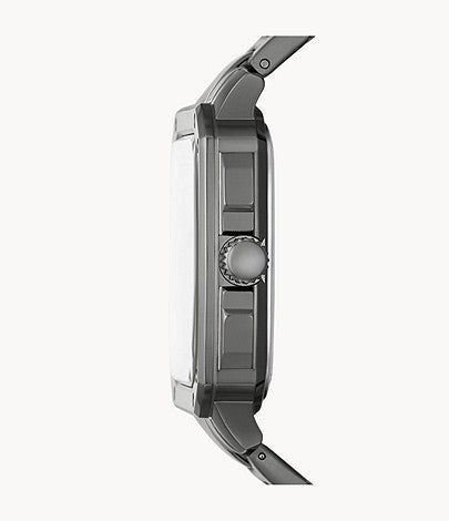 Fossil Multifunction Gunmetal Stainless Steel Men's Watch BQ2657 - Dawson Watches #2