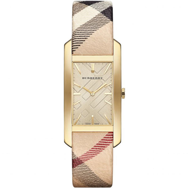 Burberry Women's Pioneer Gold Dial Stainless Steel Case Quartz Women's Watch BU9407 - Kiwi Watches