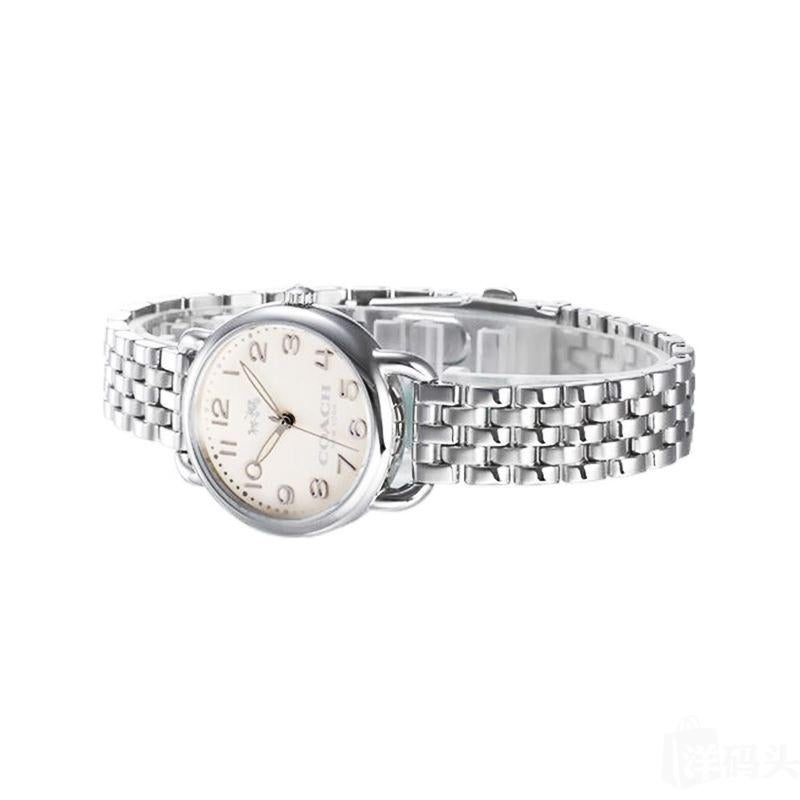 Coach Delancey Silver Dial Stainless Steel Ladies Watch 14502240