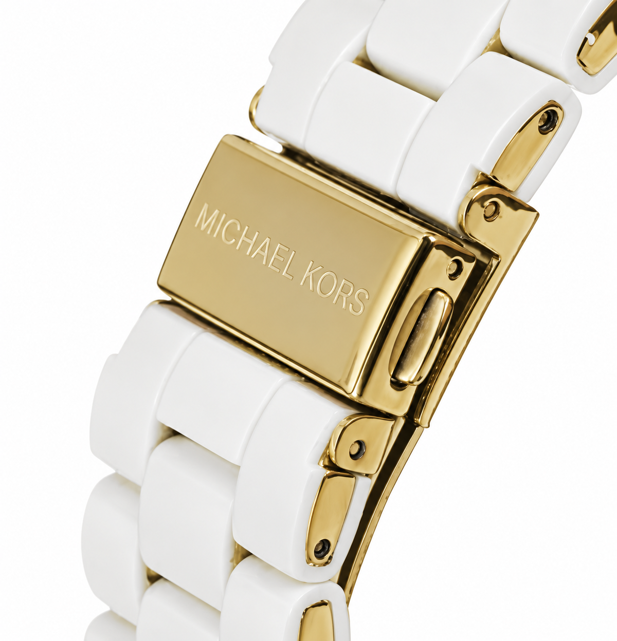 Michael Kors Runway Chronograph White Watch MK5145