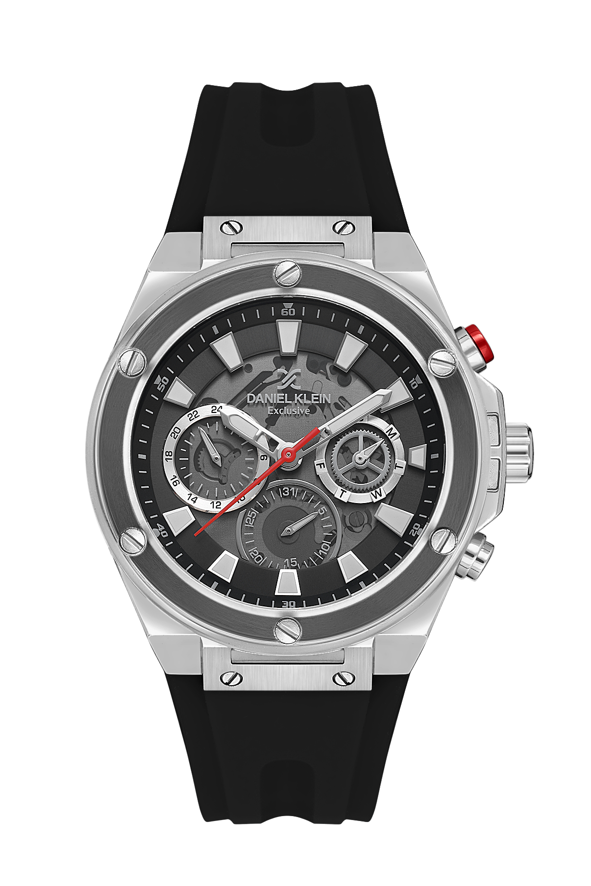 Daniel Klein Silver Men's Watch DK.1.13889-1