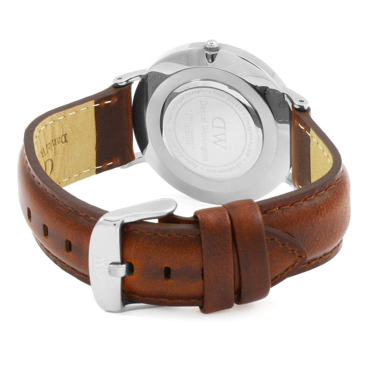 Daniel Wellington White Classic St Mawes 40mm Men's Silver Watch DW00100021 - Dawson Watches