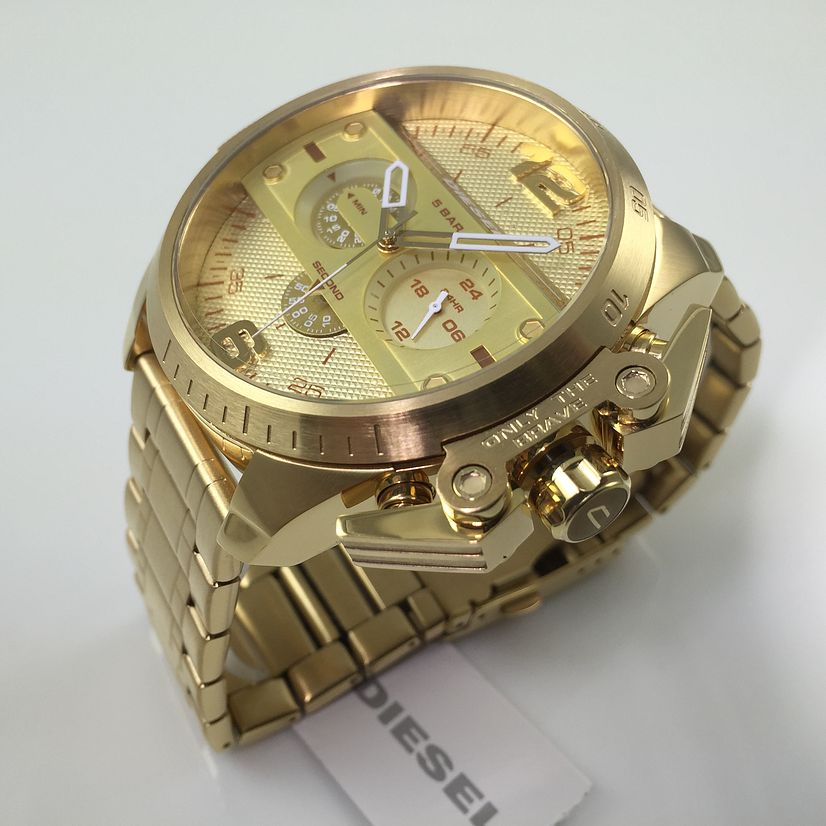 Diesel Ironside All Gold Men's Watch DZ4377