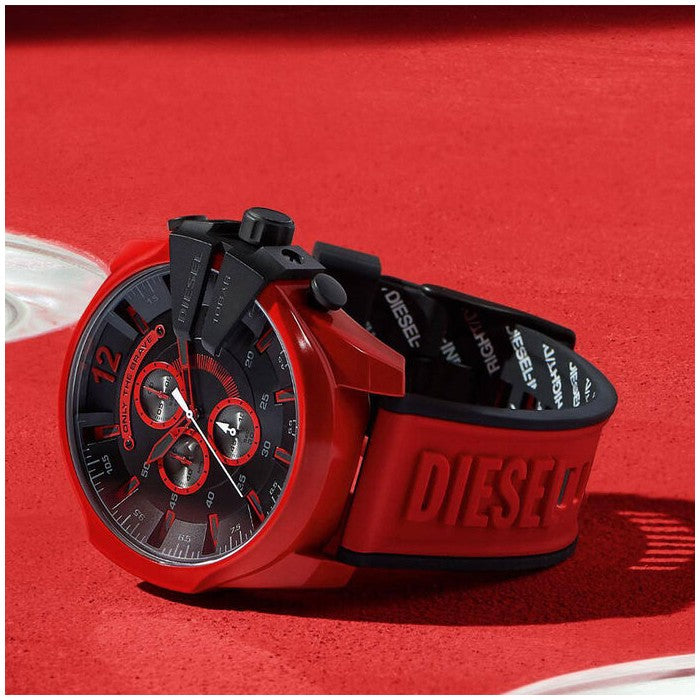 Diesel Mega Chief Red Watch DZ4526