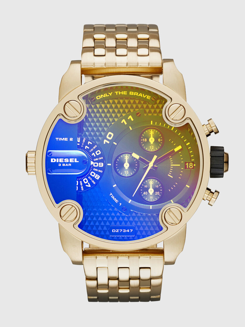 Diesel Mr Daddy Gold Men's Iridescent Watch DZ7347