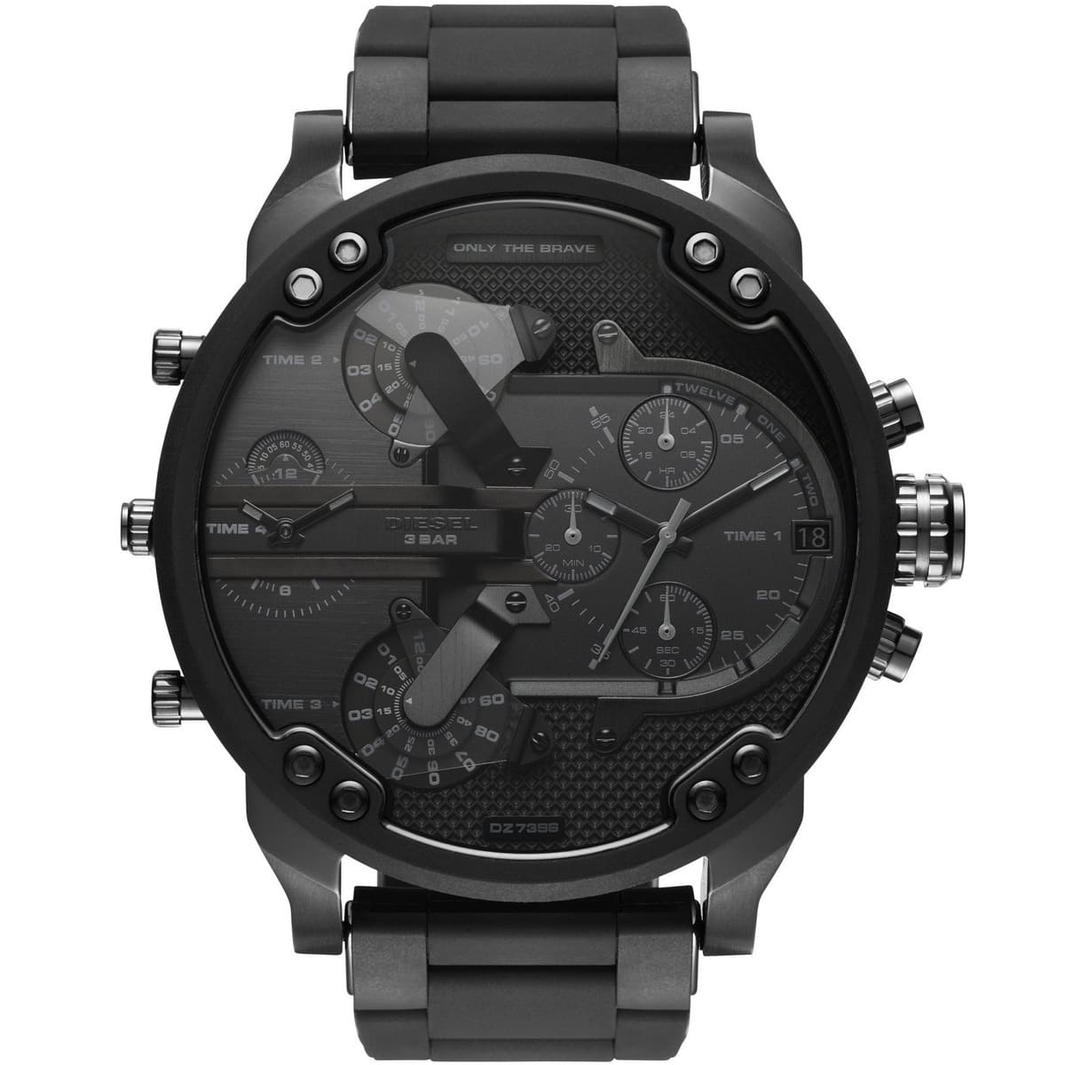 Diesel Big Daddy All Black Men's Watch DZ7396