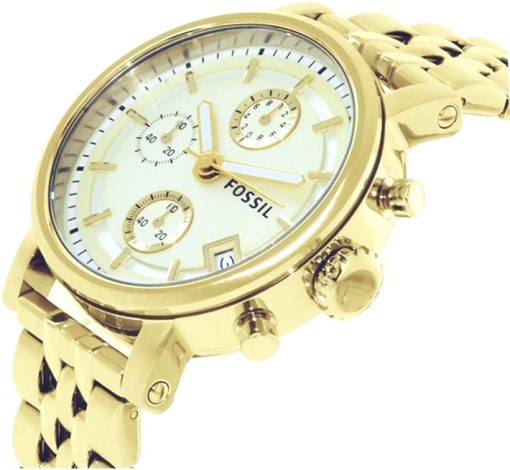 Fossil Boyfriend Chronograph All Gold Watch ES2197
