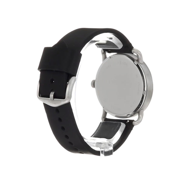 The Commuter Watch Three-Hand Date Black Leather Men's Watch FS5406 - Dawson Watches #3
