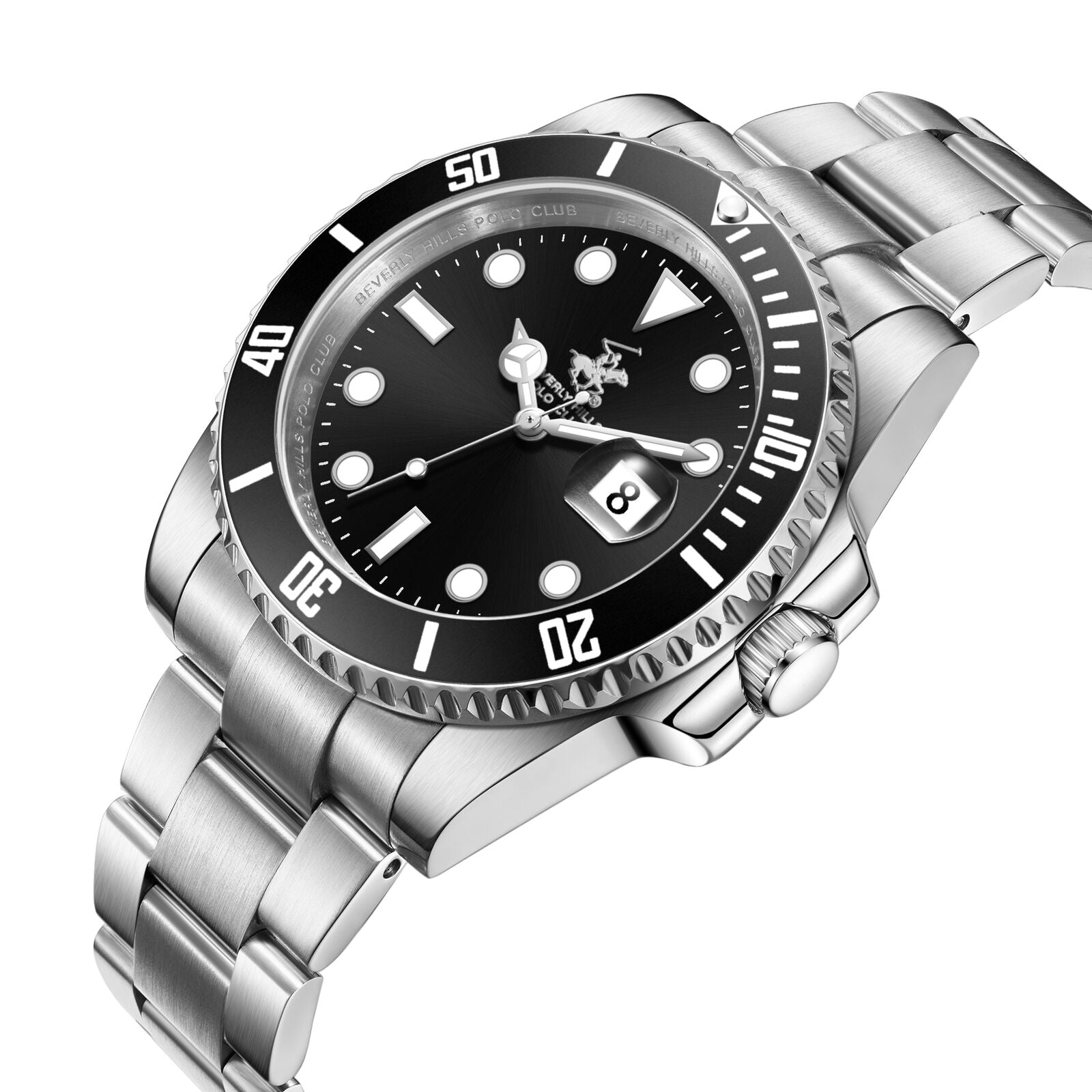 Beverly Hills Polo Club Metallic Titanium Men's Watch - BP3791X.350 BP3791X.350 - Image 2