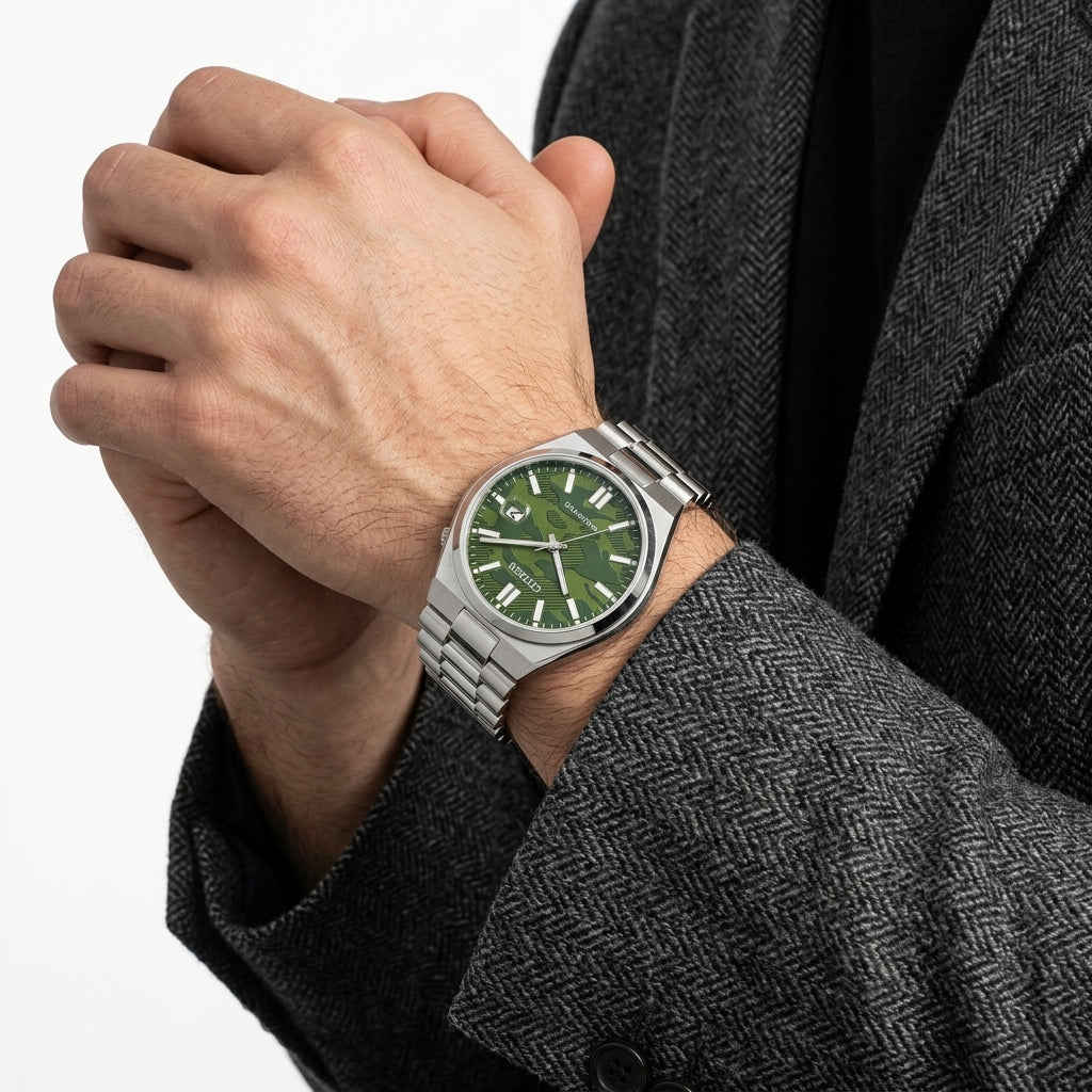 Citizen Tsuyosa Automatic 40mm Green Dial Stainless Steel Watch – NJ0159-86X
