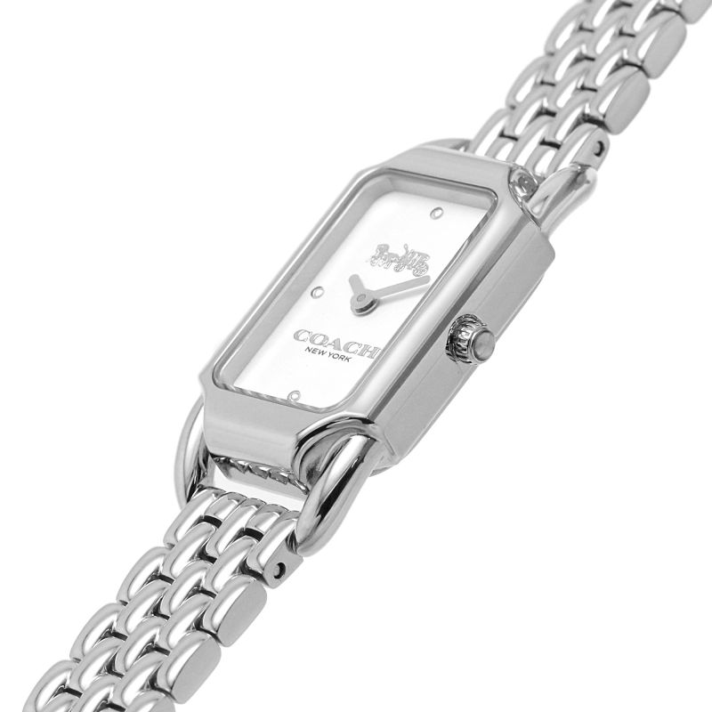 Coach Cadie Stainless Steel Silver Women's Watch 14504035 - Dawson Watches #2